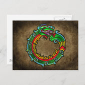 Quetzalcoatl Briefkaart (Voorkant / Achterkant)