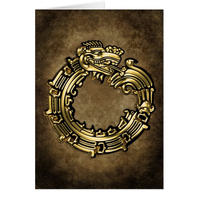 Quetzalcoatl d'or (Devant)