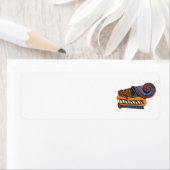 Quetzalcoatl Étiquettes d'adresse de retour (En situation)