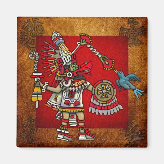 Quetzalcoatl Magneet (Voorkant)