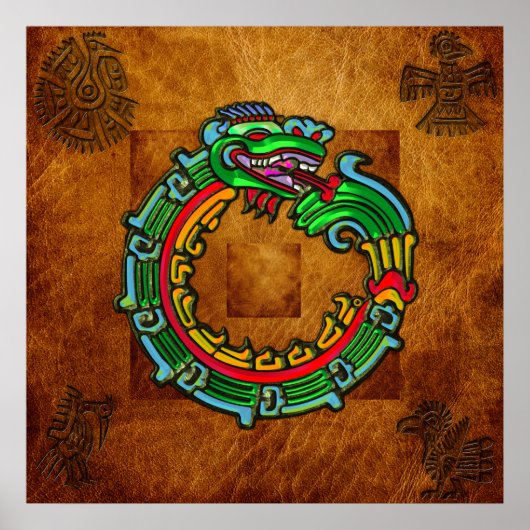 Quetzalcoatl Poster (Voorkant)