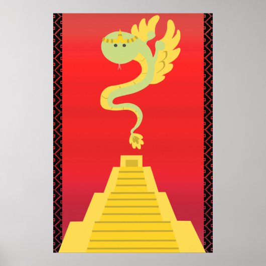Quetzalcoatl Poster (Voorkant)