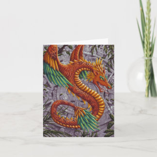 Quetzalcoatl -quetzalcoatl-notecard kaart
