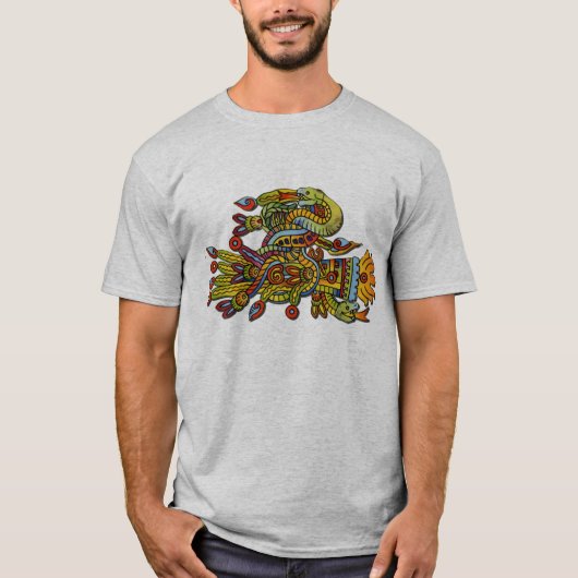 Quetzalcoatl T-shirt (Voorkant)