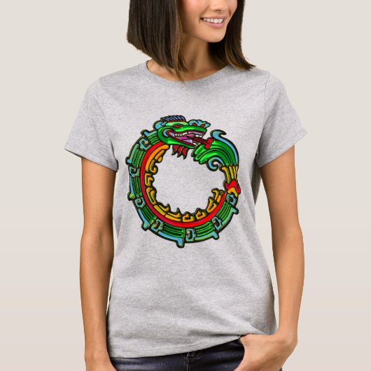 Quetzalcoatl T-shirt (Voorkant)