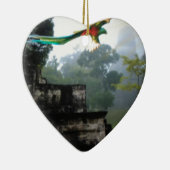 Quetzel in Tikal Keramisch Ornament (Rechts)