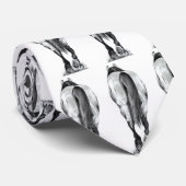 QUEUE DE CHEVAL, CRAVATE DE BOUT : ART DE CRAYON (Roulé)