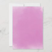 Queue de cuivre Sirène Anniversaire Invitations av (Dos)