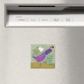 Queue de danse violette avec Lily Magnet (In Situ (Lave-vaisselle))