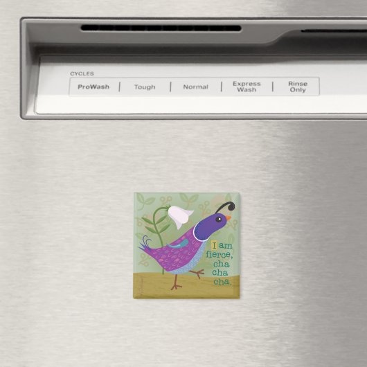 Queue de danse violette avec Lily Magnet (In Situ (Lave-vaisselle))