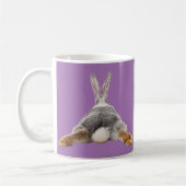 Queue de lapin mignonne Tasse de Pâques violette (Gauche)