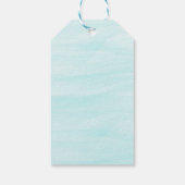 Queue de sirène sous la mer Étiquette de cadeau de (Dos)