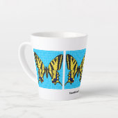 Queue d'hirondelle (12oz) - Tasse à Latte (Angle gauche)