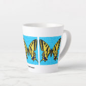 Queue d'hirondelle (12oz) - Tasse à Latte (Angle droit)