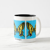 Queue d'hirondelle (325ml) - Mug bicolore (Devant droit)
