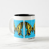 Queue d'hirondelle (325ml) - Mug bicolore (Devant gauche)