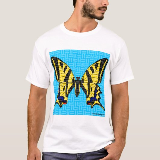 Queue d'hirondelle (blanc) - T-Shirt léger basic p (Devant)