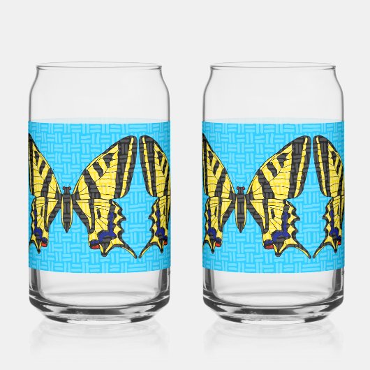 Queue d'hirondelle - Cans en verre (Recto)