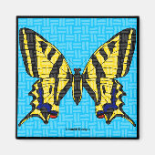 Queue d'hirondelle (carré) - Aimant (Devant)