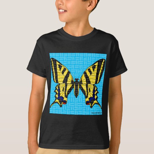 Queue d'hirondelle (vif) - T-Shirt pour garçon (Devant)