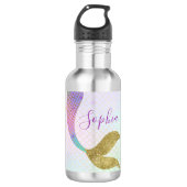 Queue personnalisée de sirène de bouteille d'eau (Devant)