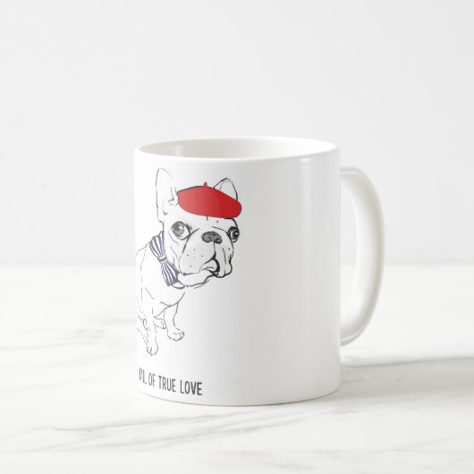 "Queue tasse de véritable amour" (Devant droit)