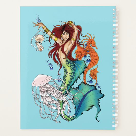 Queue Turquoise de sirène d'Imaginaire (Dos)