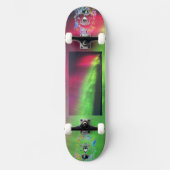 Quezalcoatl zonnevlammen Skateboard (Voorkant)