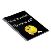 Qui a inventé les devoirs ? Cahier (Côté Droit)