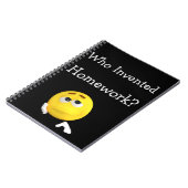 Qui a inventé les devoirs ? Cahier (Côté gauche)