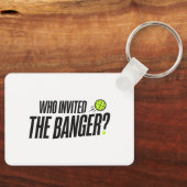 Qui a invité le Banger? Porte-clés Pickleball (Recto)