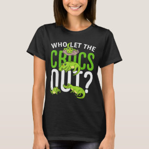 Qui a laissé les crocs sortir_ T-shirt de crocodil