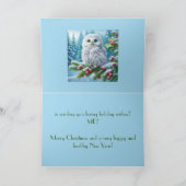 QUI ? CARTE DE NOËL POUR TOUS (Intérieur)