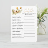 Qui connaît la mariée à être la meilleure carte de (Debout devant)