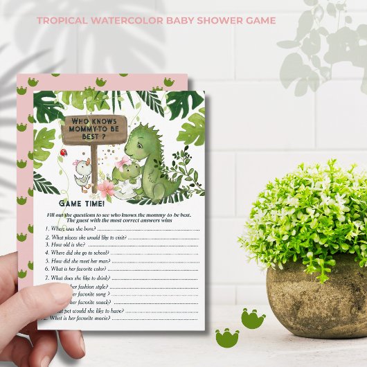 Qui connaît le mieux la future maman ? Carte bébé