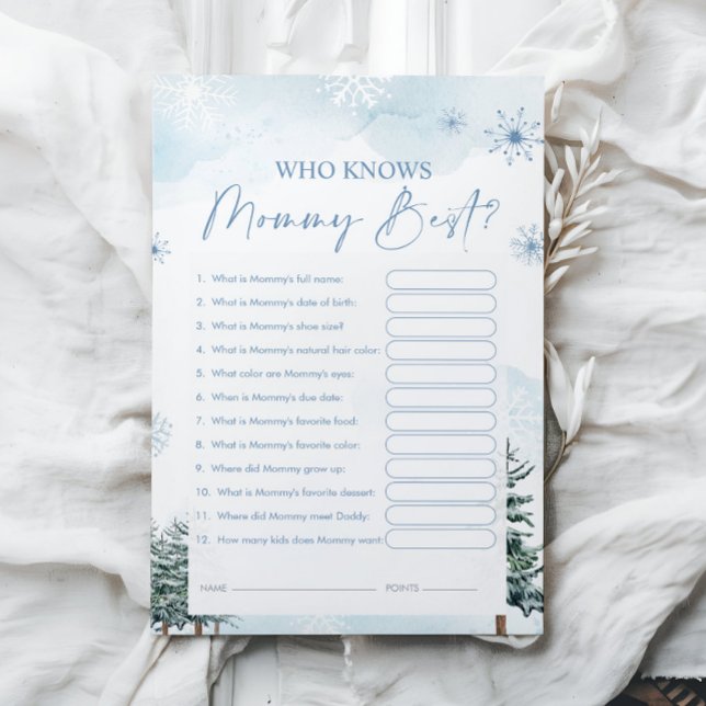 Qui connaît maman les meilleures cartes de jeu (Créateur téléchargé)