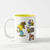 Qui craint le loup de taureau ? Mug (Gauche)