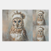 Qui Cuit Pour Vous Chouette Papier Découpage (Devant 3)