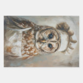 Qui Cuit Pour Vous Chouette Papier Découpage (Devant 2)