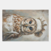 Qui Cuit Pour Vous Chouette Papier Découpage (Devant)