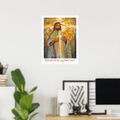 Qui Dites-Vous Que Je Suis, Poster Jésus 18x24" (Bureau à domicile)