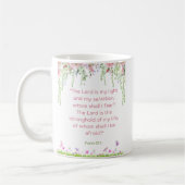 Qui Dois-Je Craindre ? | Force fidèle café Mug (Gauche)