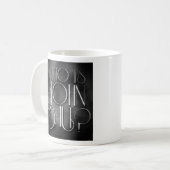 Qui est John Galt ? Tasse (Devant gauche)