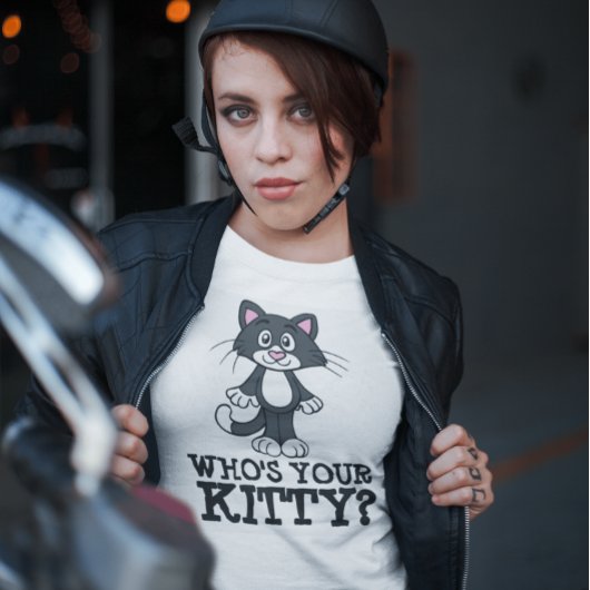 QUI EST TA CUISINE ? T-SHIRTS EN CHAT CUTE
