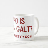 Qui est tasse de thé de John Galt (Devant droit)