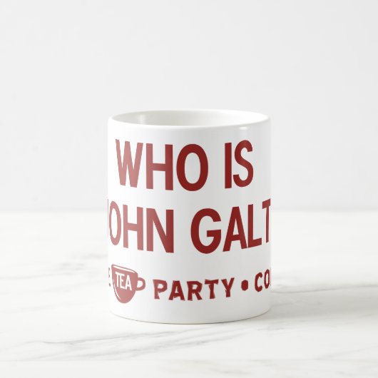 Qui est tasse de thé de John Galt (Centre)