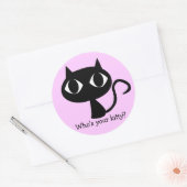 Qui est ton chou ? Stickers Chat (Enveloppe)