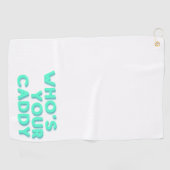 Qui est votre serviette de golf caddy (Horizontal)