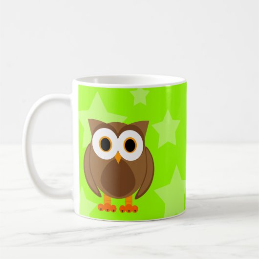 Qui ? Hibou sous la tasse d'étoiles (Gauche)