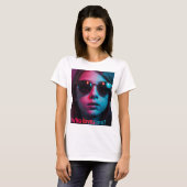 Qui m'aime Design de T-shirt (Devant entier)
